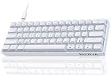 Dierya DK61se Gaming Tastatur,60% Prozent Mechanische Tastatur mit Red Linear Switch,Ultra-Compact Mini 61 Tasten...